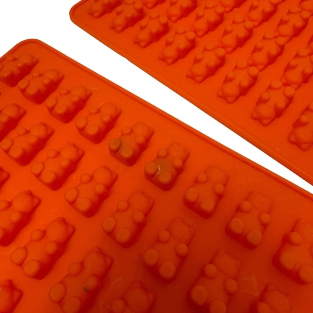Silicone Candy Mold Set - 9 pieces Multicolor- Hearts, Fun Shapes for Kids